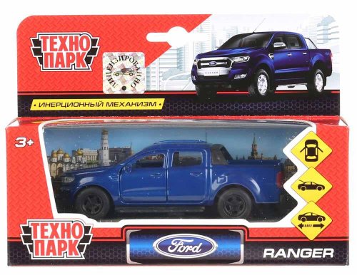 Технопарк Металлическая модель "Пикап Ford Ranger"