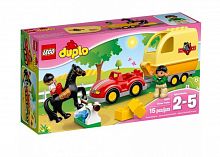 DUPLO Town Трейлер для лошадок