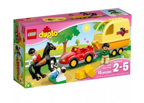 DUPLO Town Трейлер для лошадок