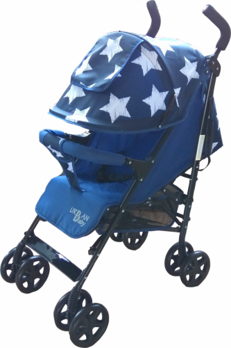 Коляска трость прогулочная Urban Baby FL803B / цвет синий