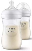 Philips Avent Бутылочка Natural Response, 260 мл, 2 штуки					