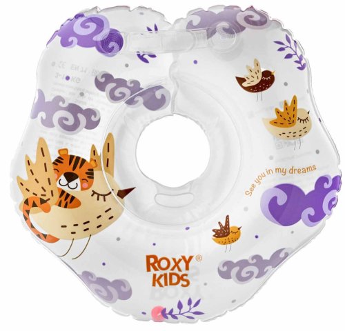 Roxy-kids Надувной круг на шею для купания "Tiger Bird"