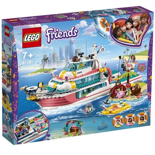 Lego Friends Конструктор Подружки Катер для спасательных операций