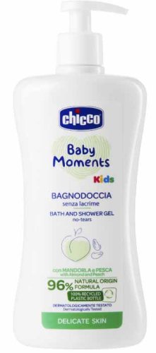 Chicco Пена для ванны и гель для душа Baby Moments, 500 мл