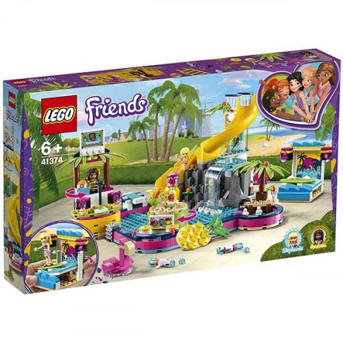 Lego Friends Конструктор Подружки Подружки Вечеринка Андреа у бассейна