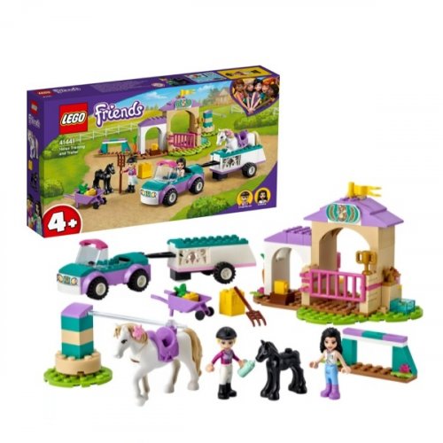 LEGO Friends Конструктор "Тренировка лошади и прицеп для перевозки"