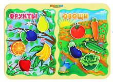 WoodLand Toys Сортер «Какая разница?» Фрукты-овощи					