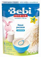 Bebi Premium Каша молочная рисовая, с 4 месяцев, 200 г