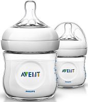 Бутылочка для кормления Avent Natural SCF690/27 125 мл., 2 шт					